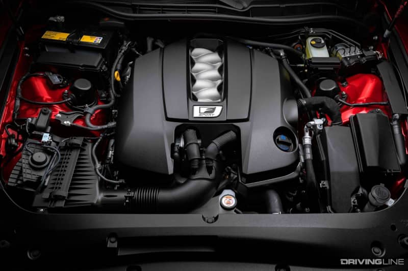 Lexus IS500 V8 Engine