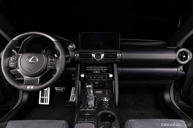 Lexus IS500 Interior