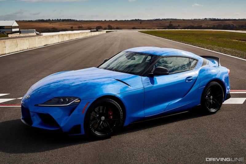 2021 Toyota Supra Blue