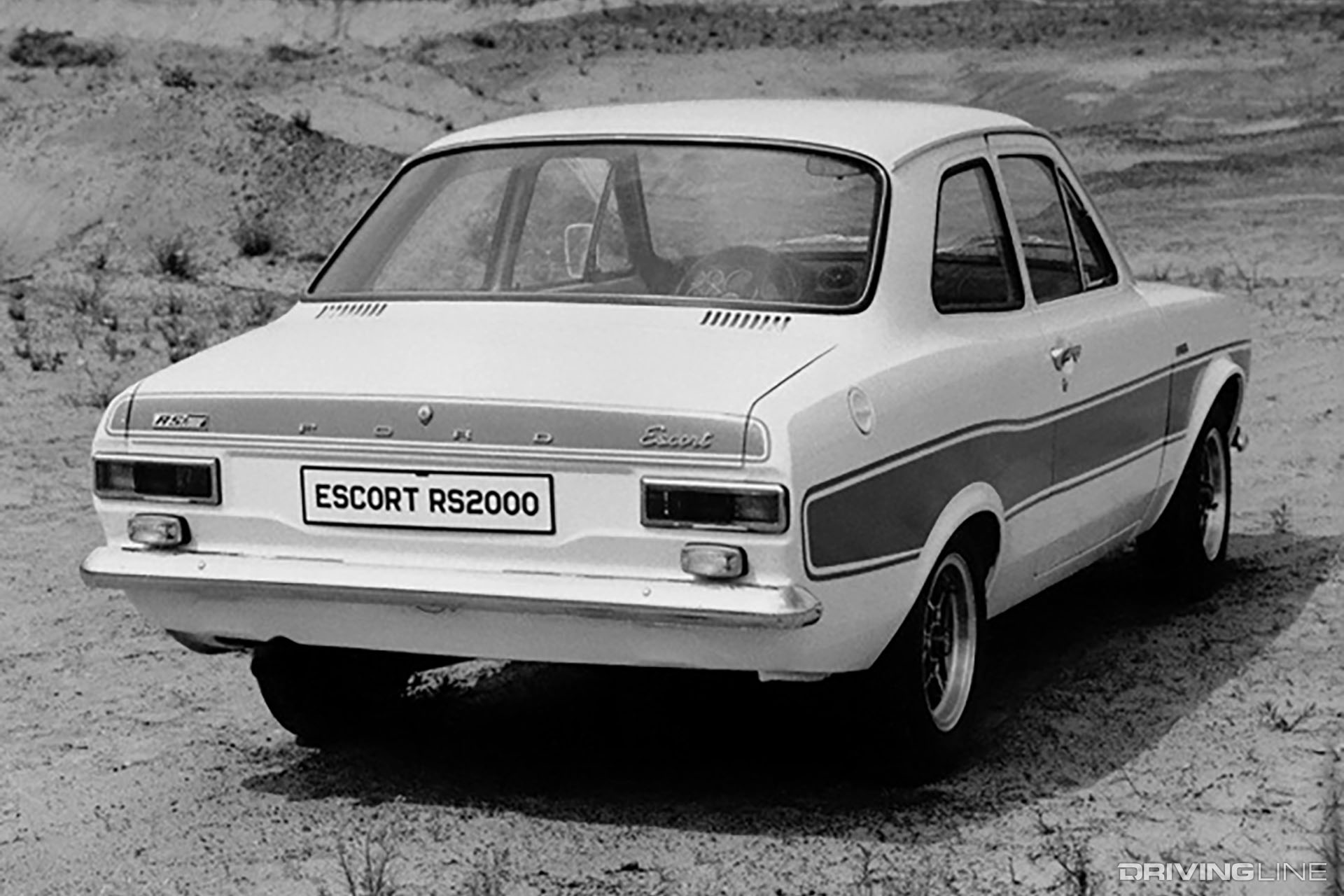 Ford Escort RS 2000 Rear View