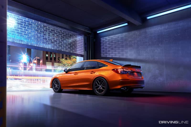 2022 Honda Civic Si Orange