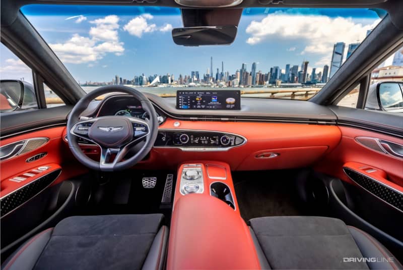 2022 Genesis GV70 interior