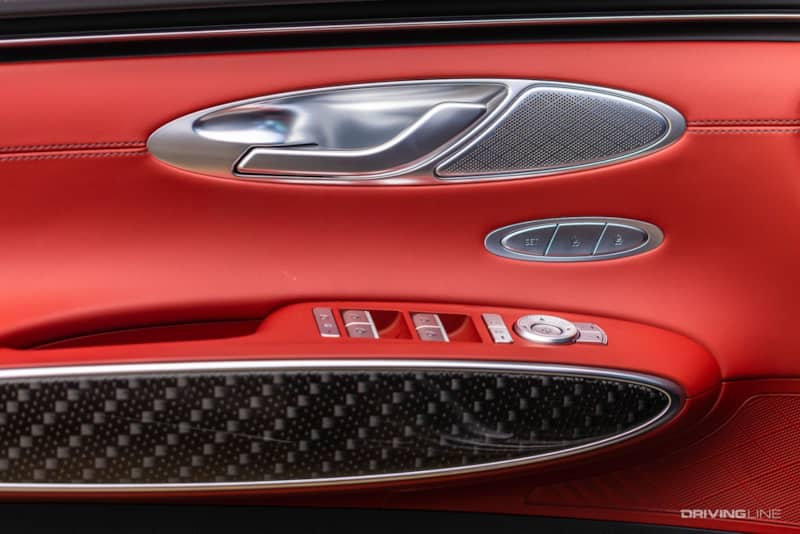 2022 Genesis GV70 door accents