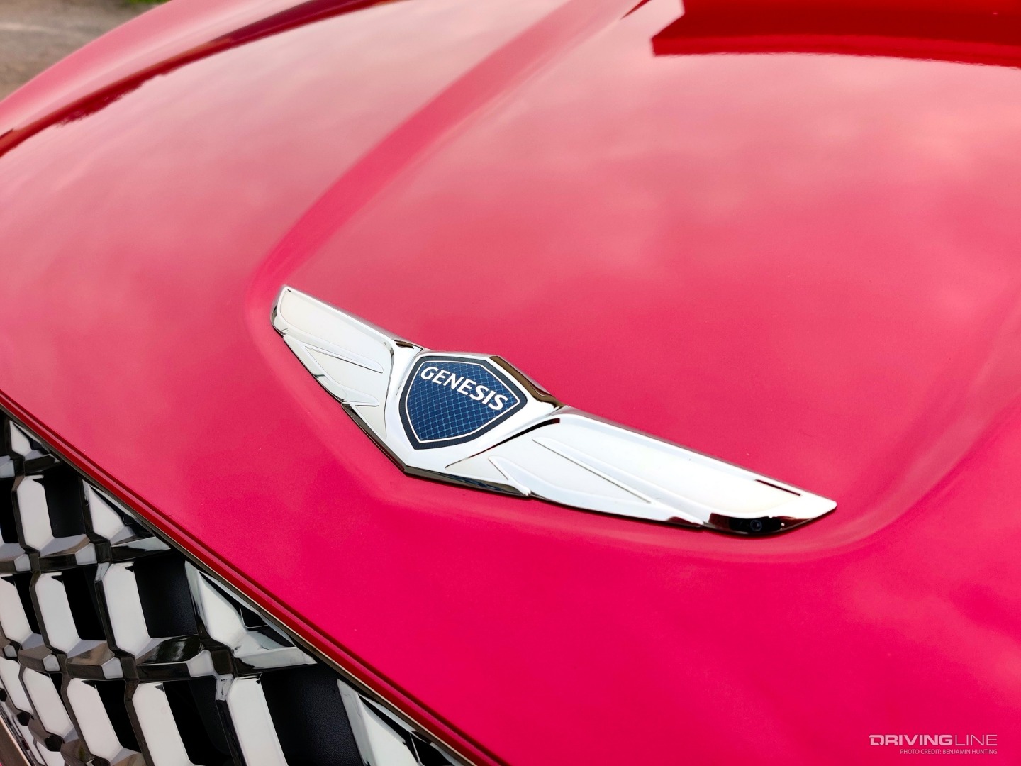 2022 Genesis GV70 badge