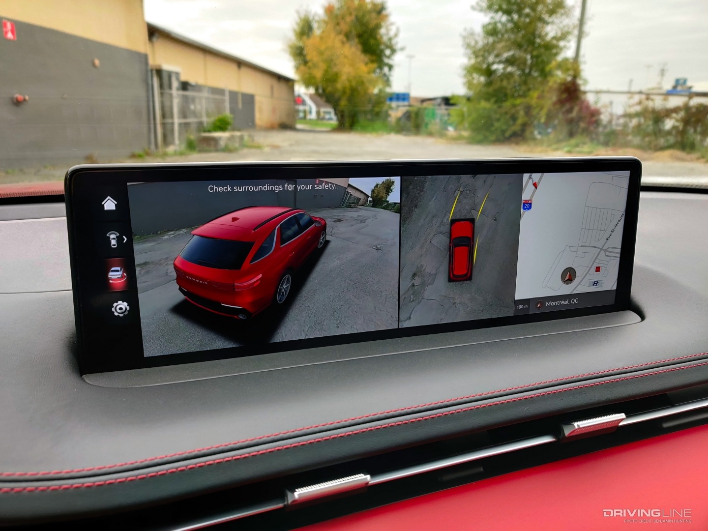 2022 Genesis GV70 infotainment screen