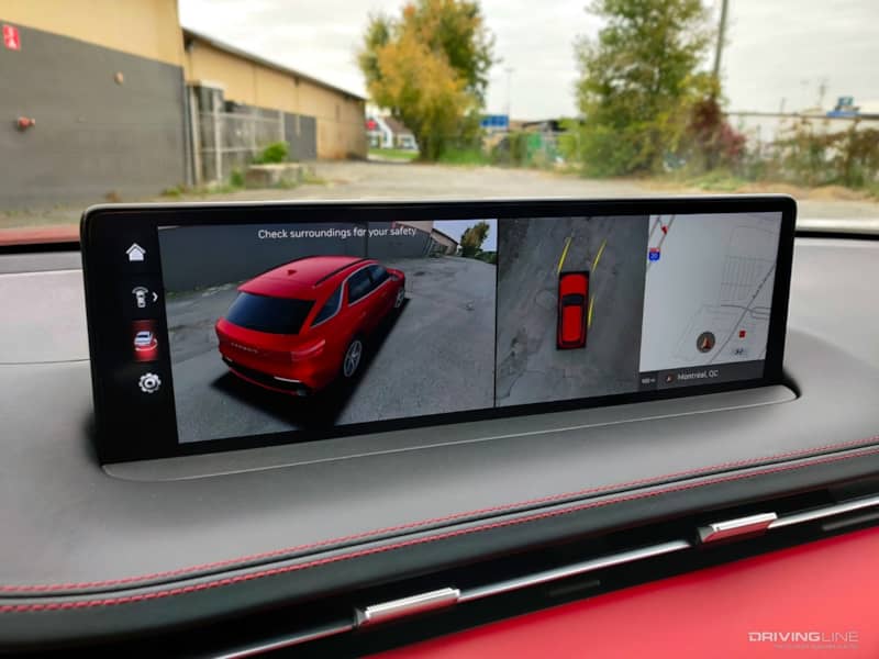 2022 Genesis GV70 infotainment screen