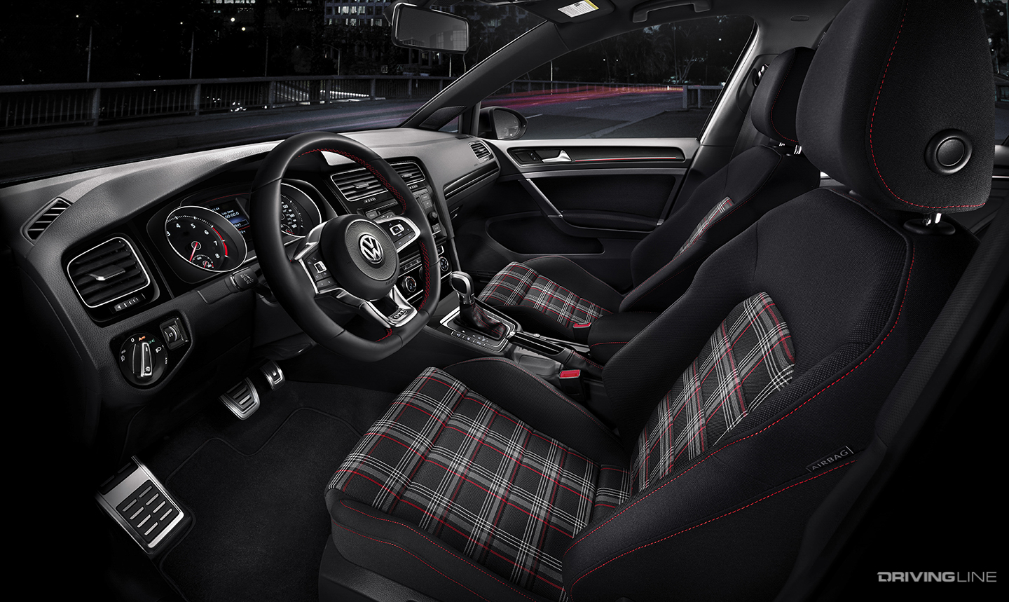 VW Golf GTI interior