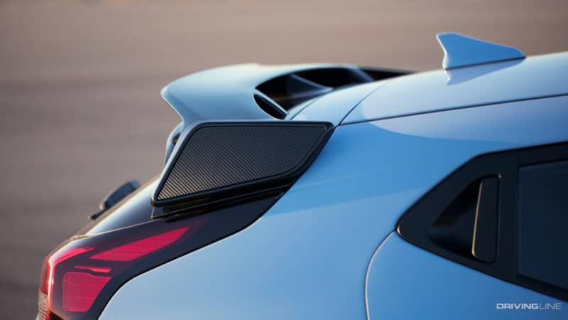 Hyundai Veloster N rear wing