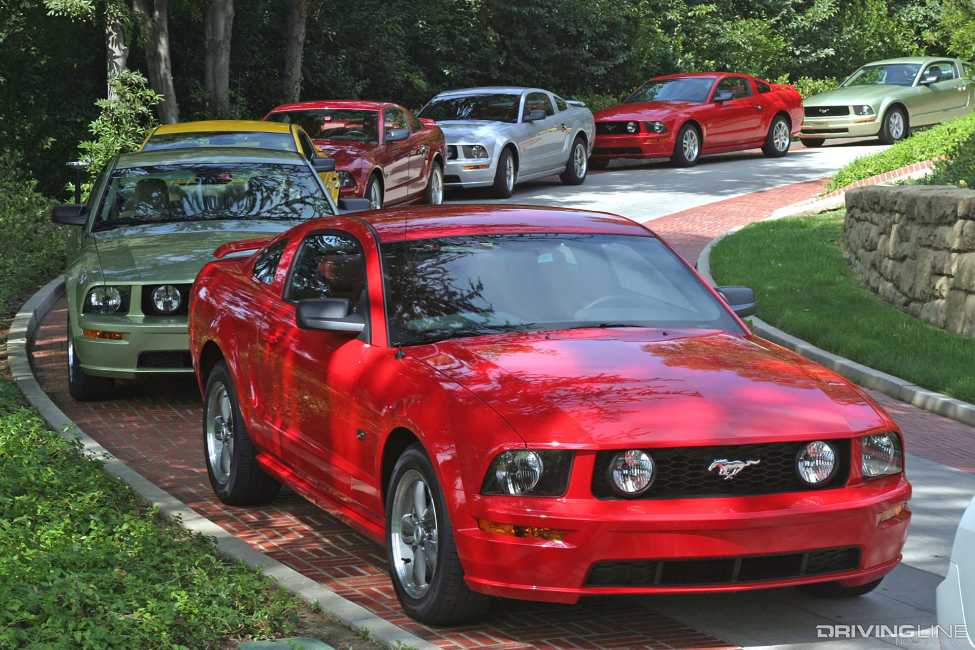 2005 Mustang GT Lineup