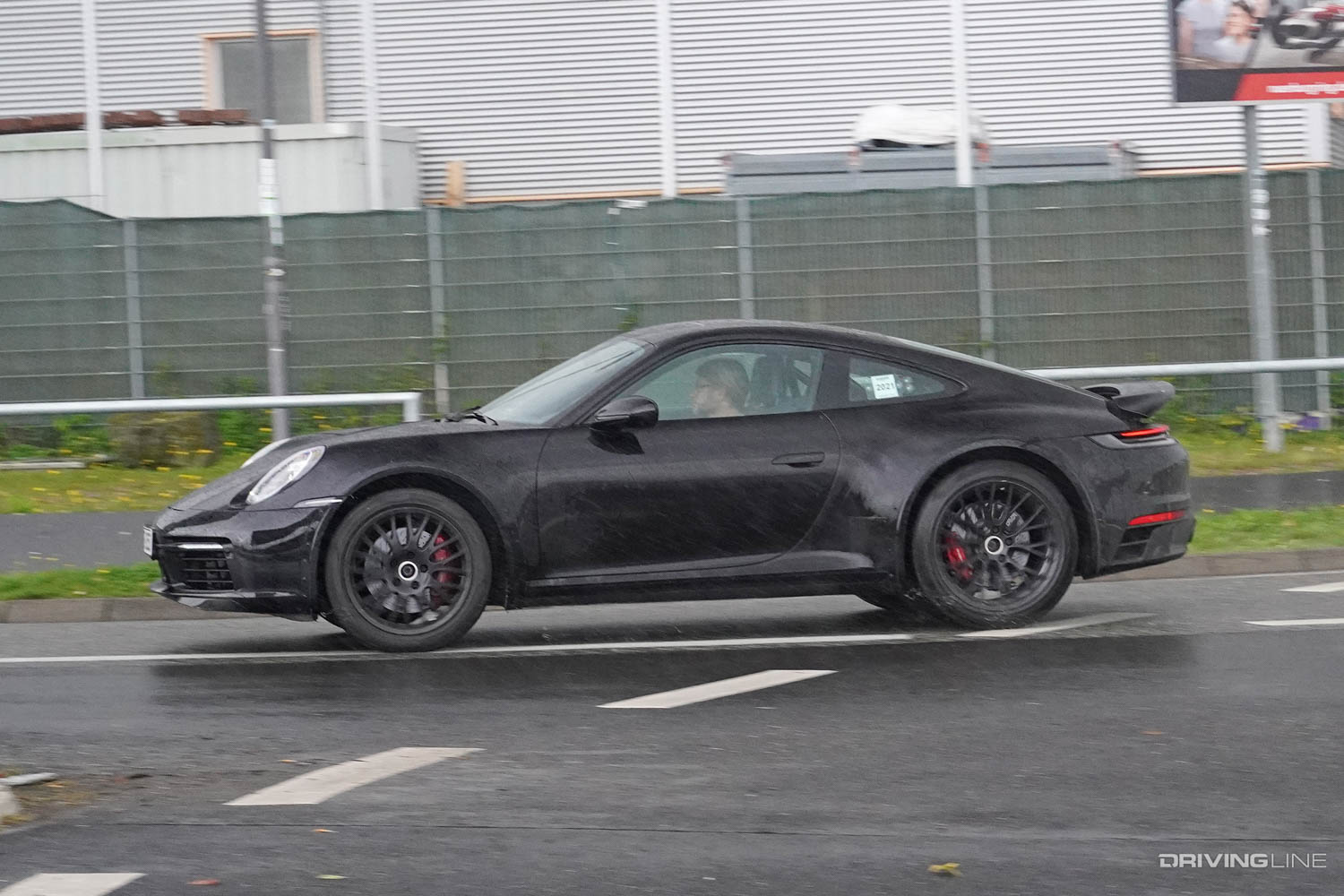 Spy Photos: Upcoming Rally-Inspired, Lifted Porsche 911 Safari driver side profile