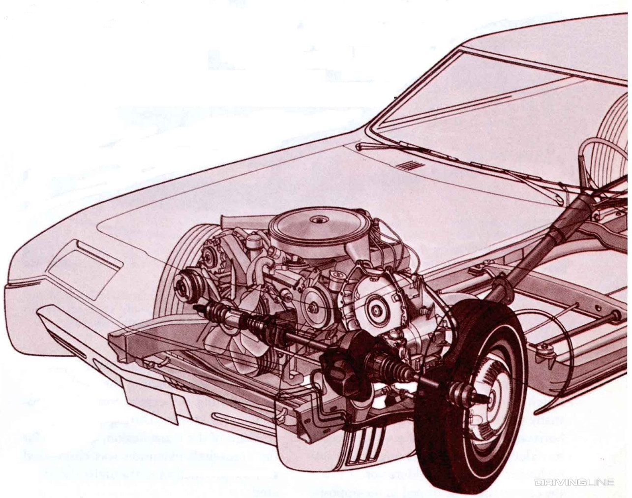 Oldsmobile UPP cutaway seen in Toronado