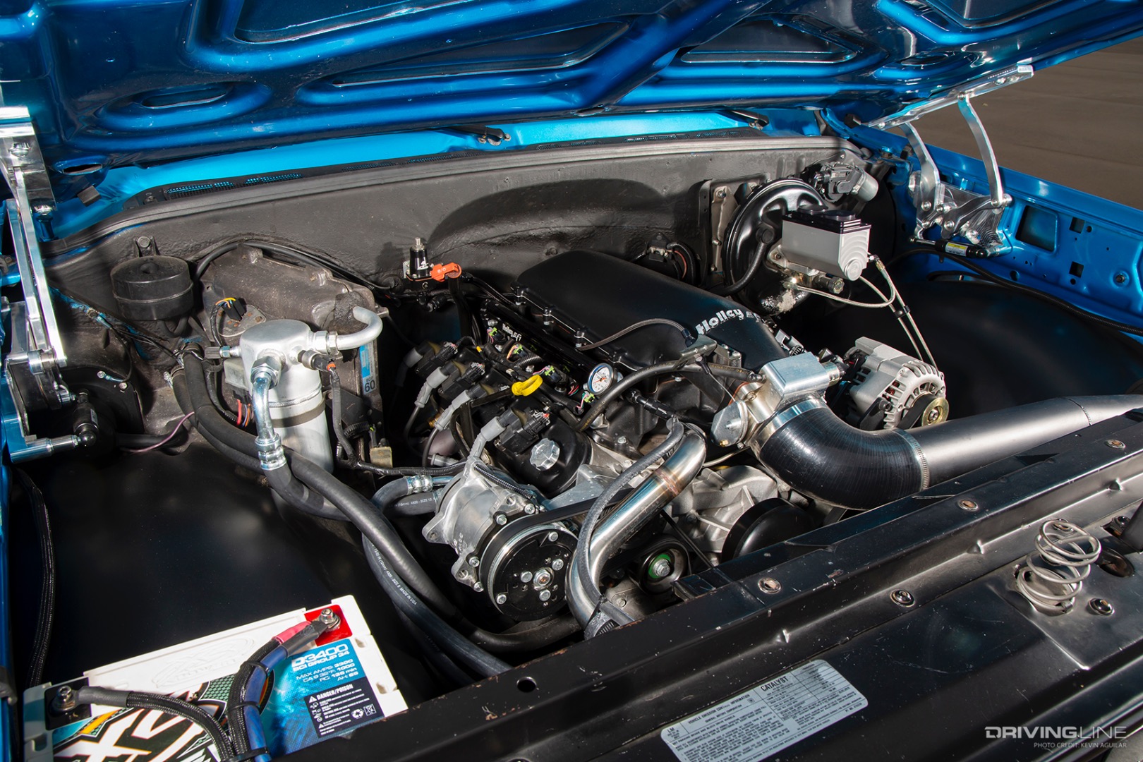 LS Engine of Joey VanDuser's '78 Chevy C10