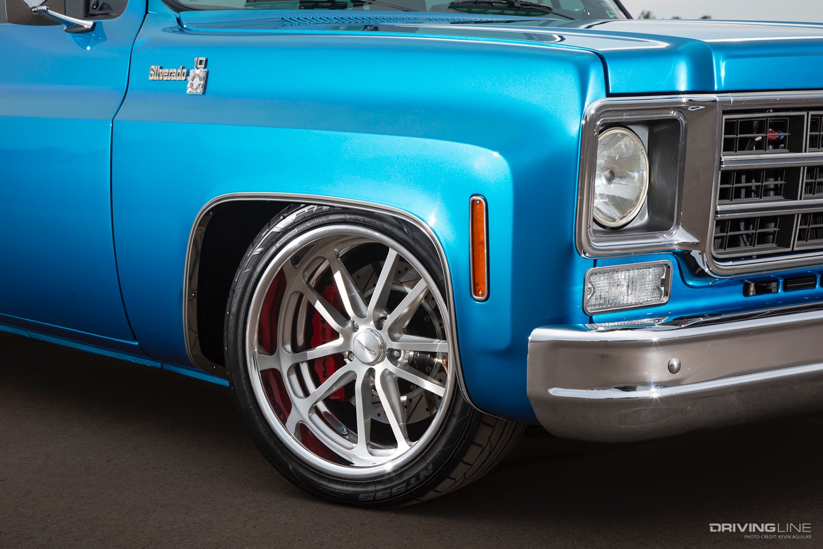 Nitto NT555 G2 Tires of Joey VanDuser's '78 Chevy C10