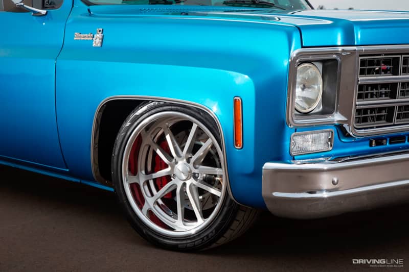 Nitto NT555 G2 Tires of Joey VanDuser's '78 Chevy C10
