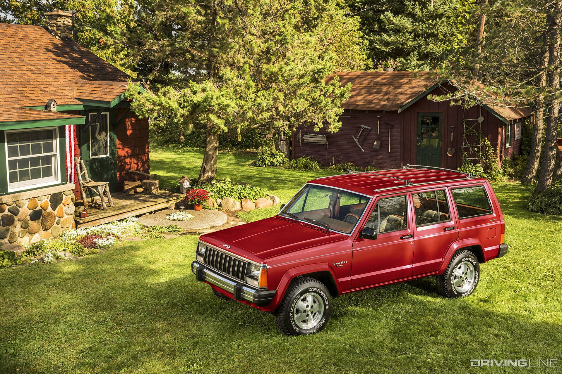 Jeep XJ Cherokee Red