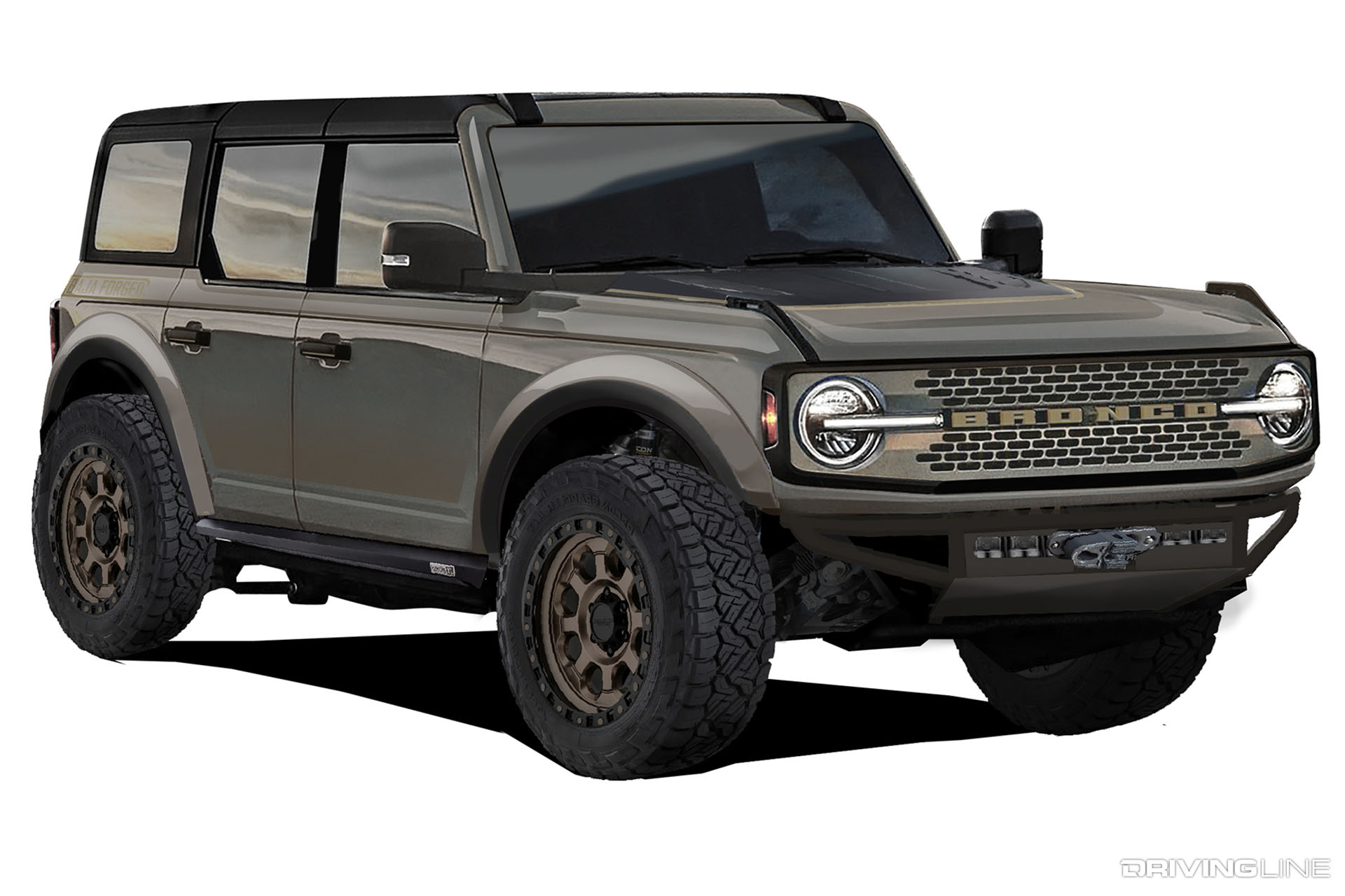 SEMA 2021 Baja Forged Bronco