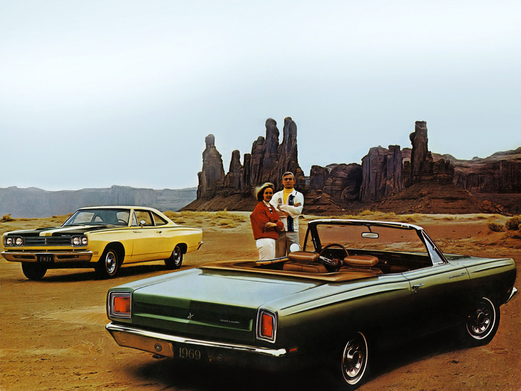 Plymouth Road Runner coupe and convertible