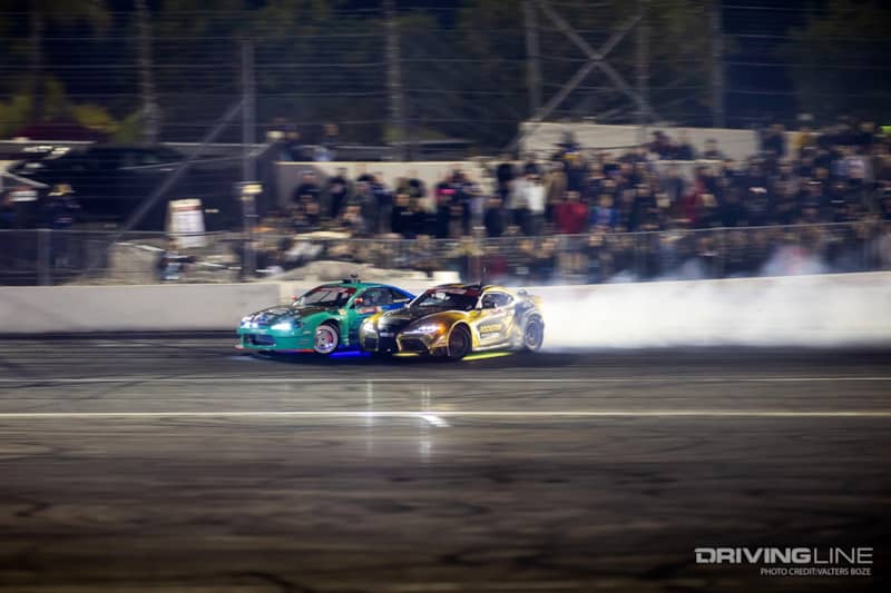 Fredric Aasbo on a follow run against Odi Bakchis