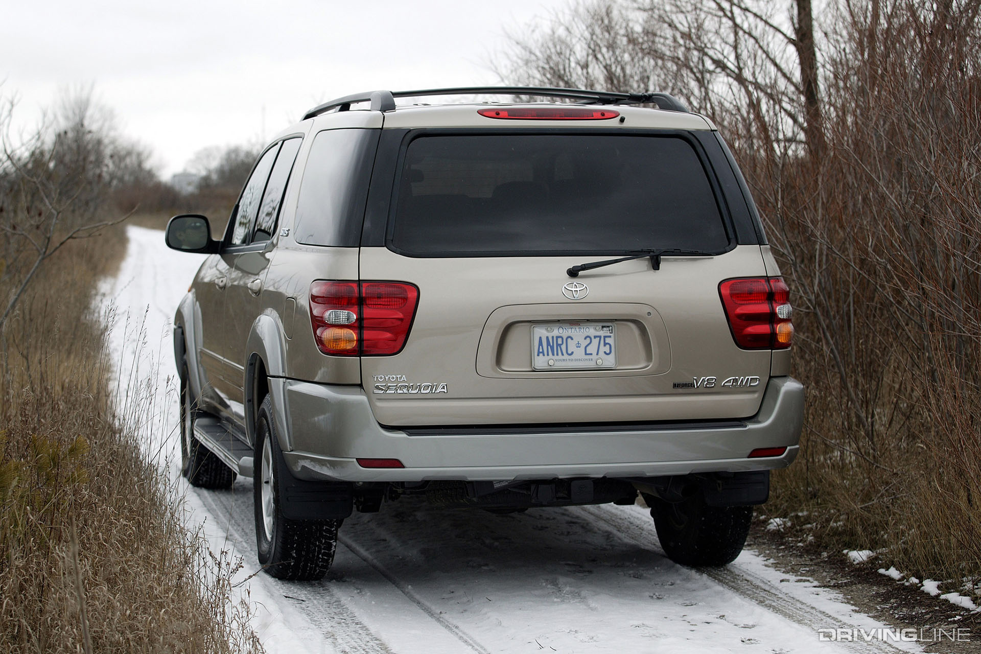 Toyota Sequoia First Gen in Snow