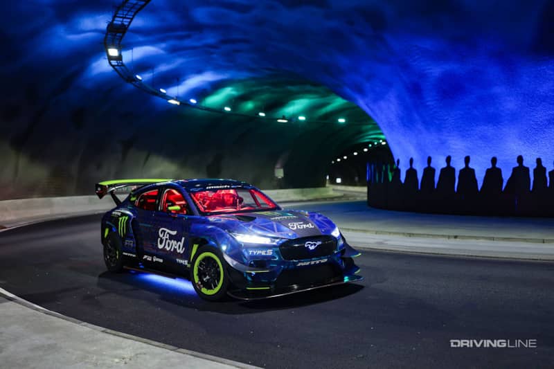 Vaughn Gittin Jr drifting in the Faroe Islands
