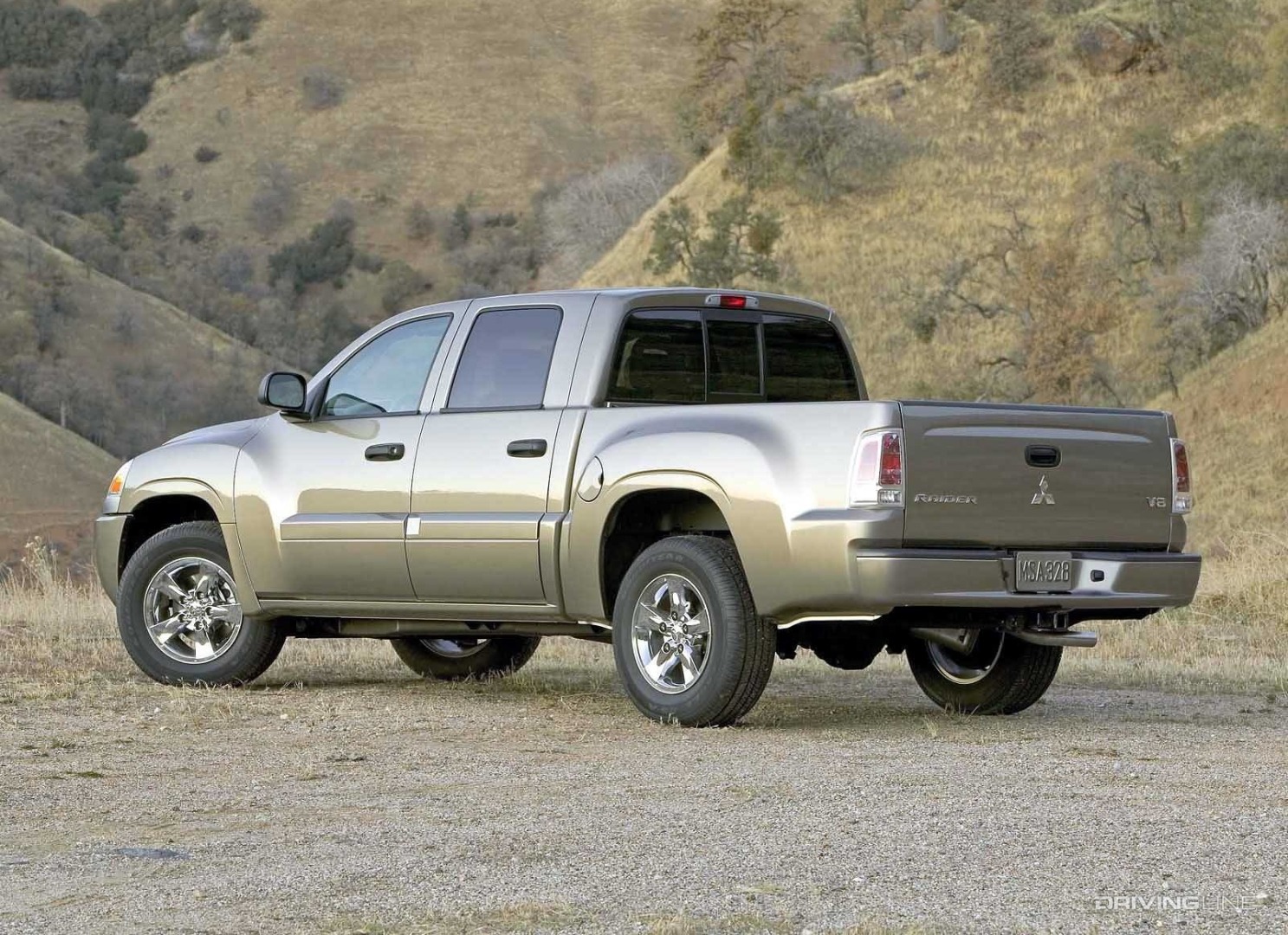 Mitsubishi Raider rear view