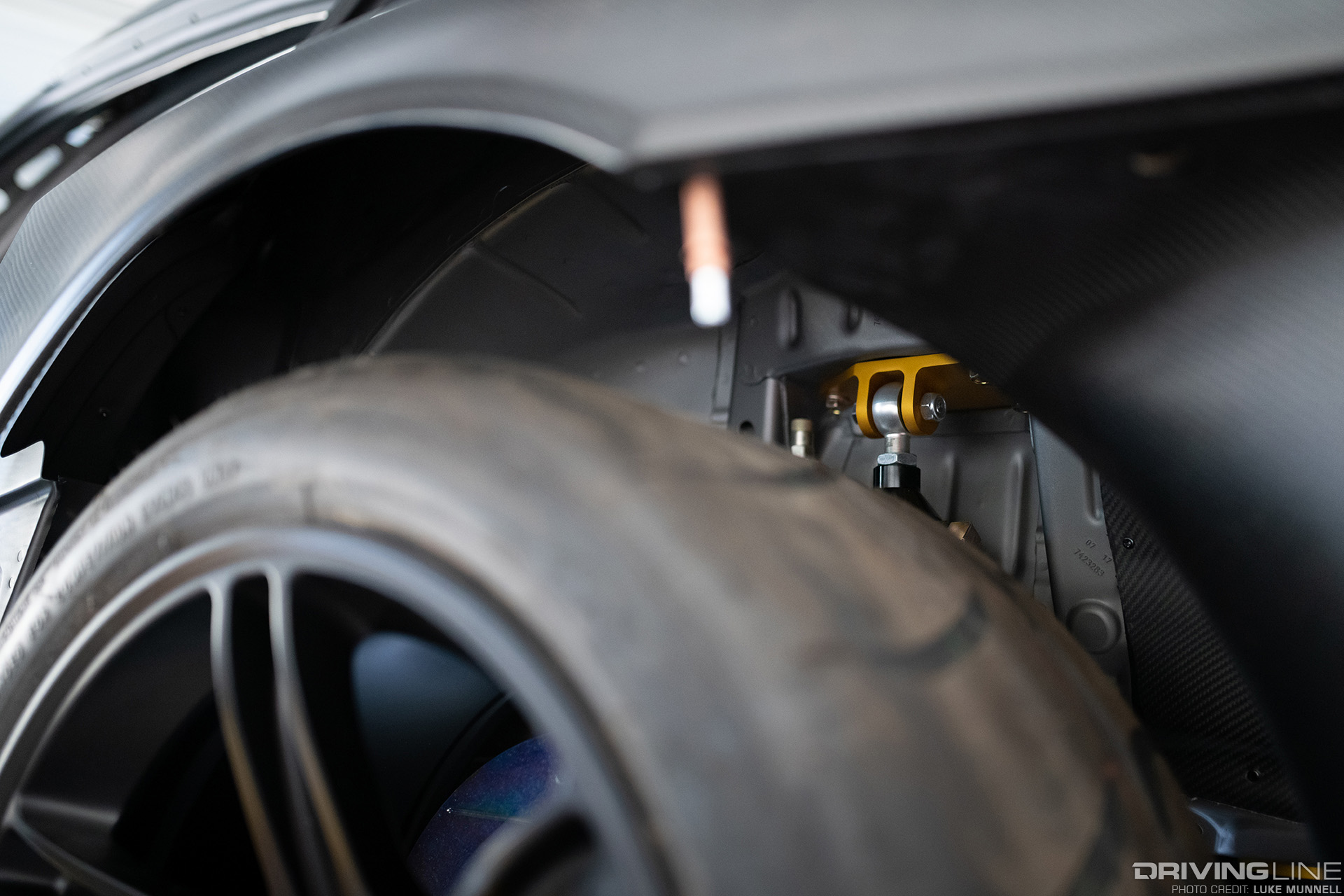 Ryan Tuerck Formula Supra Build suspension mount detail