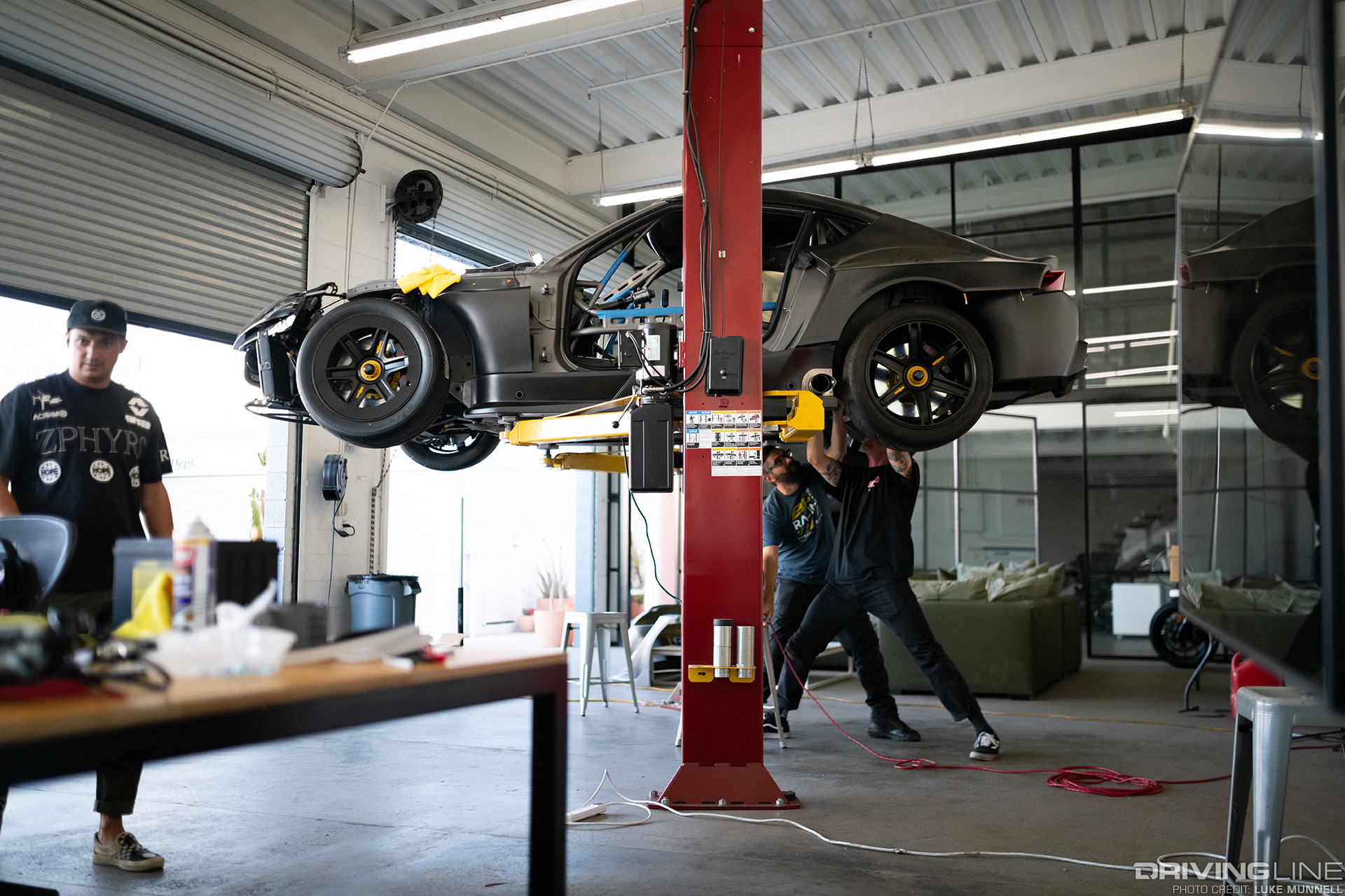 Ryan Tuerck Formula Supra Build on a lift