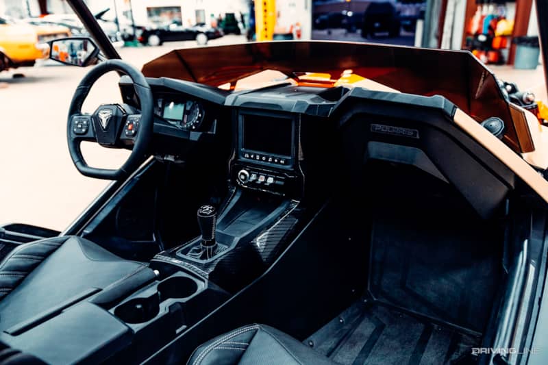 Dash of Gas Monkey Garage's 2021 Polaris Slingshot R