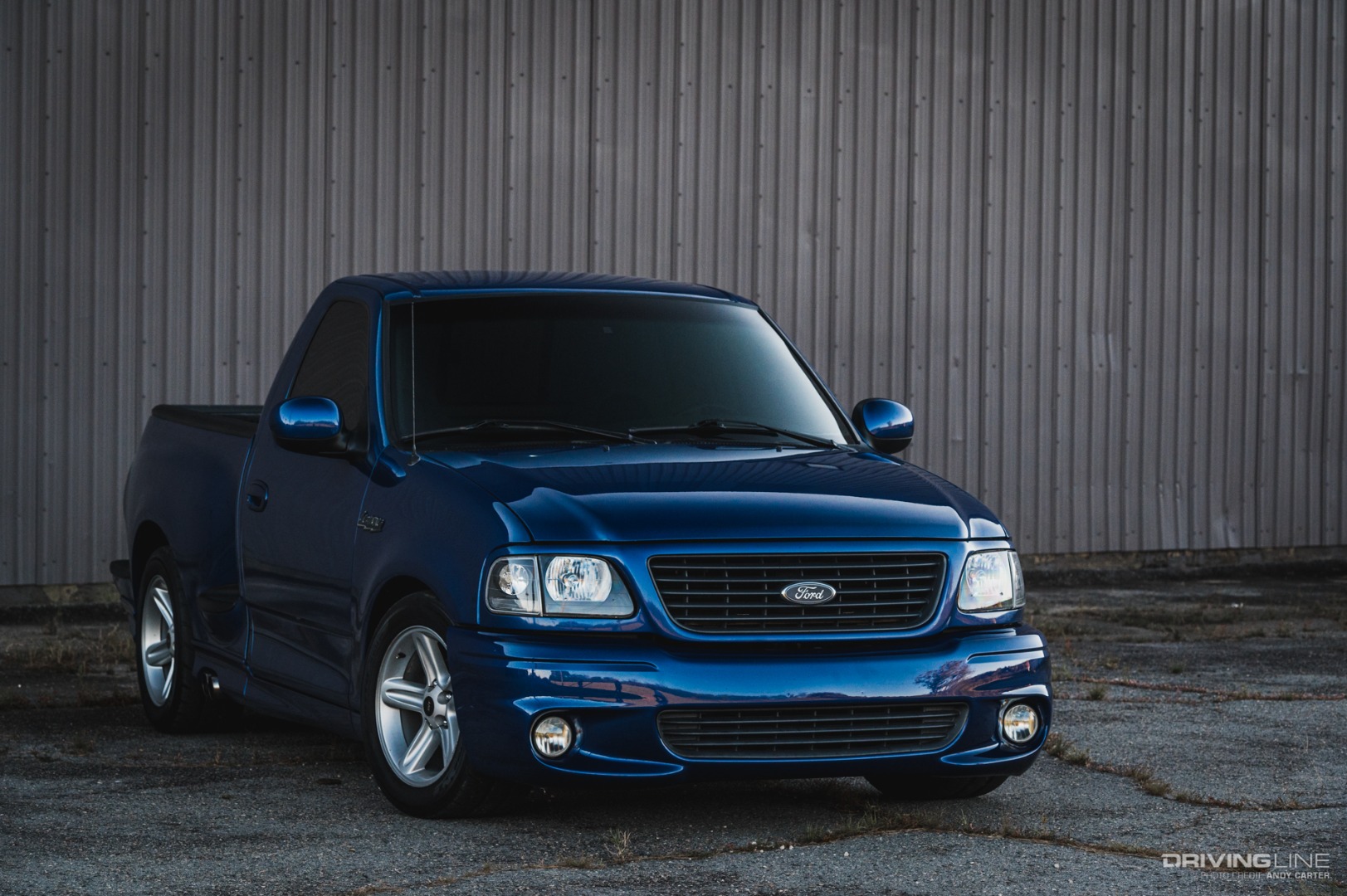 Sonic Blue Ford SVT Lightning