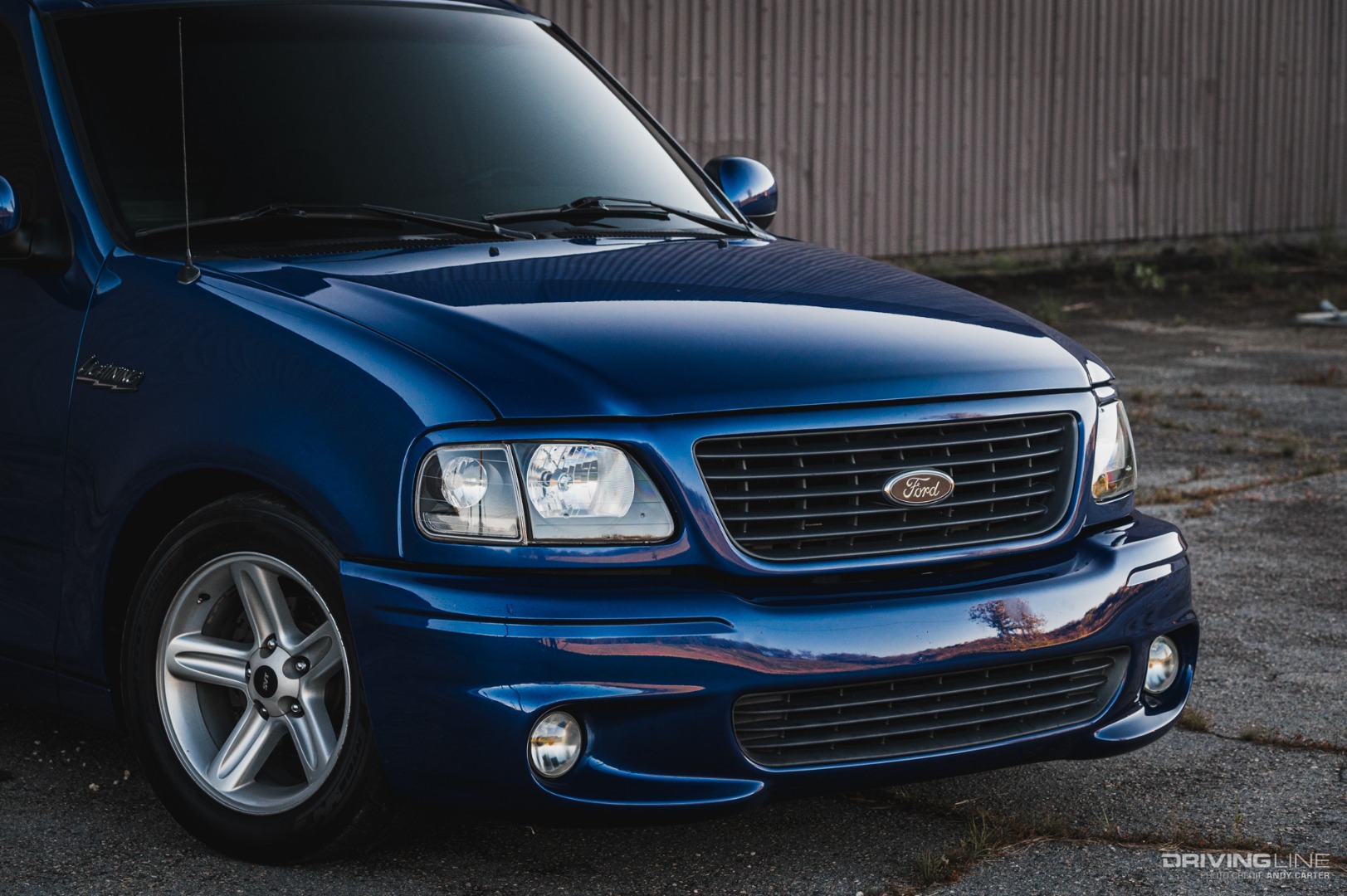 Sonic Blue Ford SVT Lightning