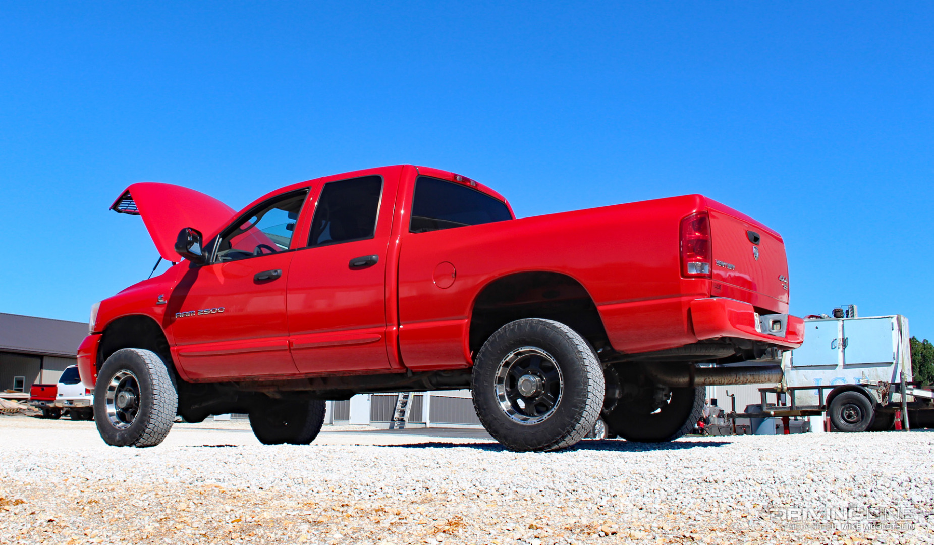 Diesel Cummins Dodge Ram 2500 driver side rear