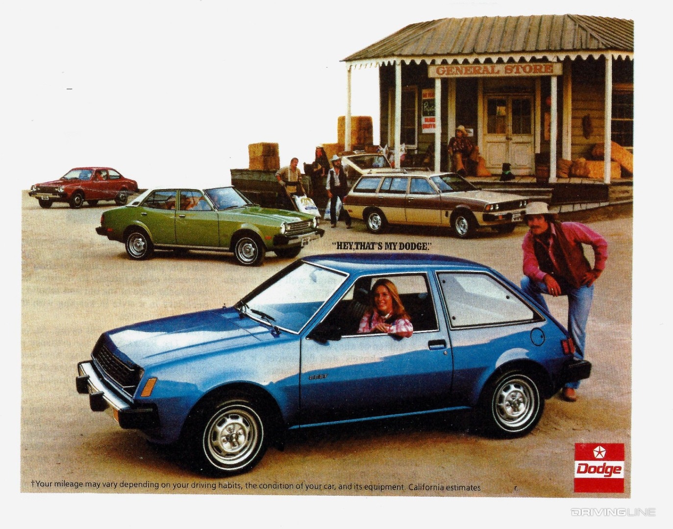 Hey that's my Dodge Dodge Colt ad