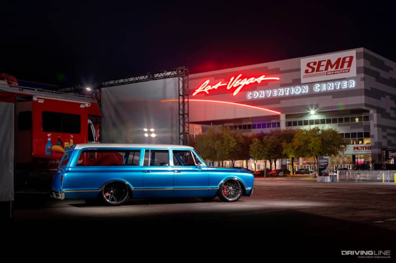 Top 10 Trucks and Trends of SEMA 2021,1967 Chevy Suburban by j rod customs