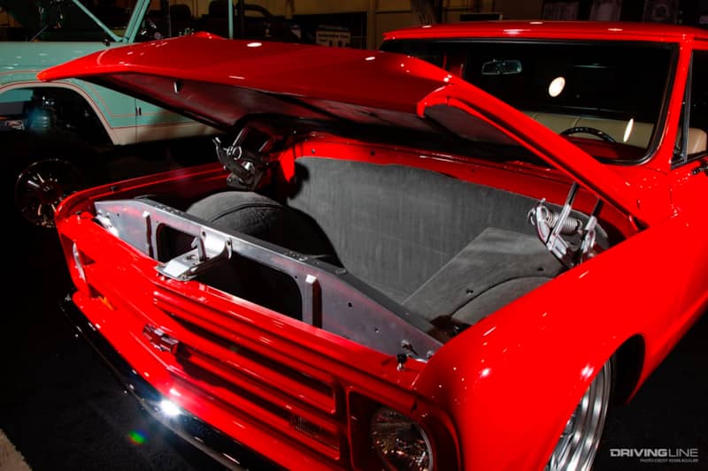 Legacy EV Electric Powered Chevy C10 Frunk