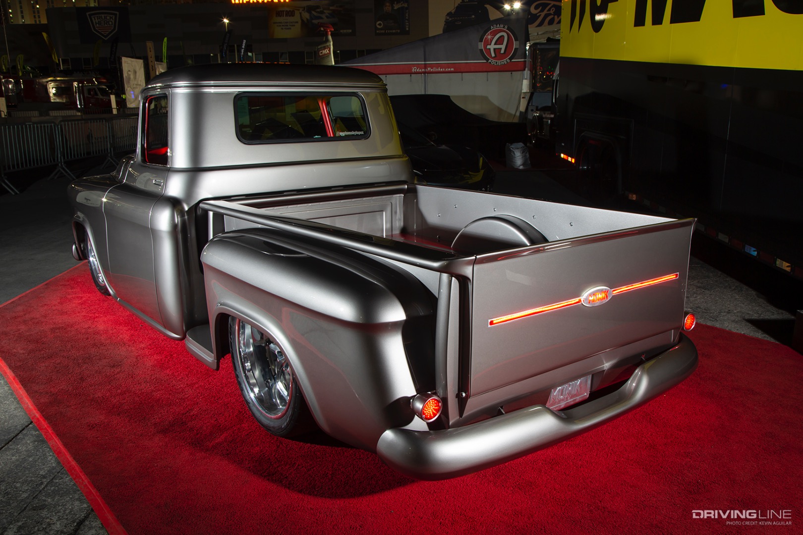 Customs by Lopez's Monik '56 Chevy Pickup rear