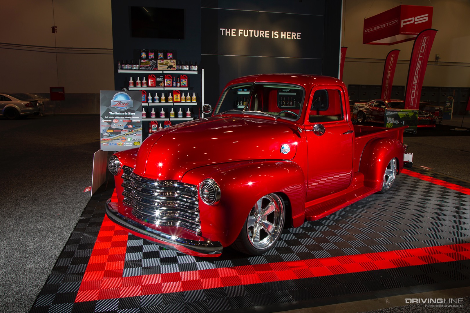 Arrington Performance hydrogen Powered '48 Chevy pickup truck