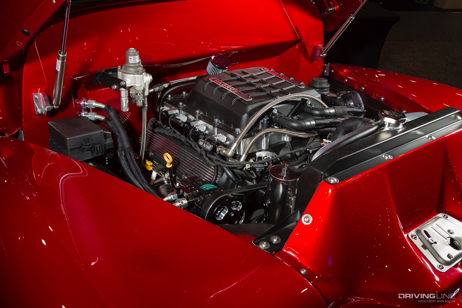 Arrington Performance hydrogen Powered '48 Chevy pickup truck supercharged LS3 engine