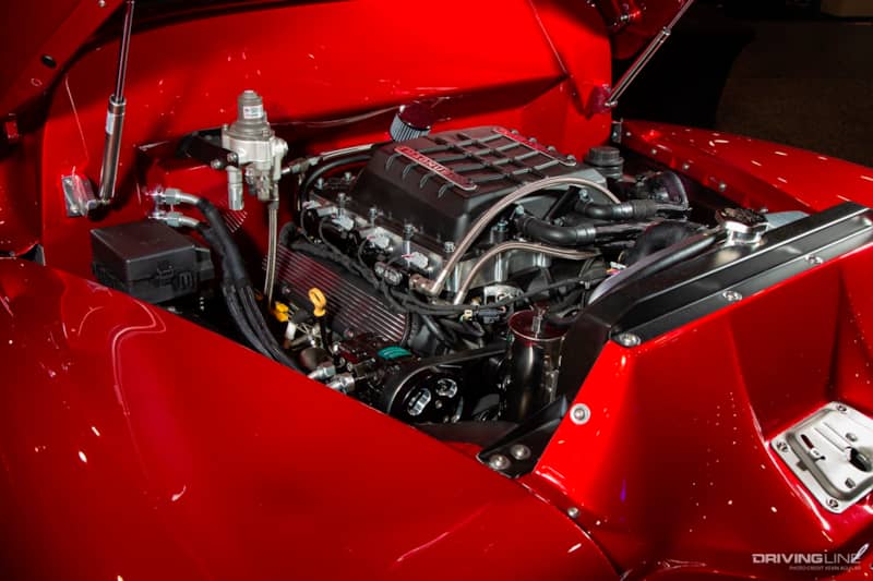 Arrington Performance hydrogen Powered '48 Chevy pickup truck supercharged LS3 engine