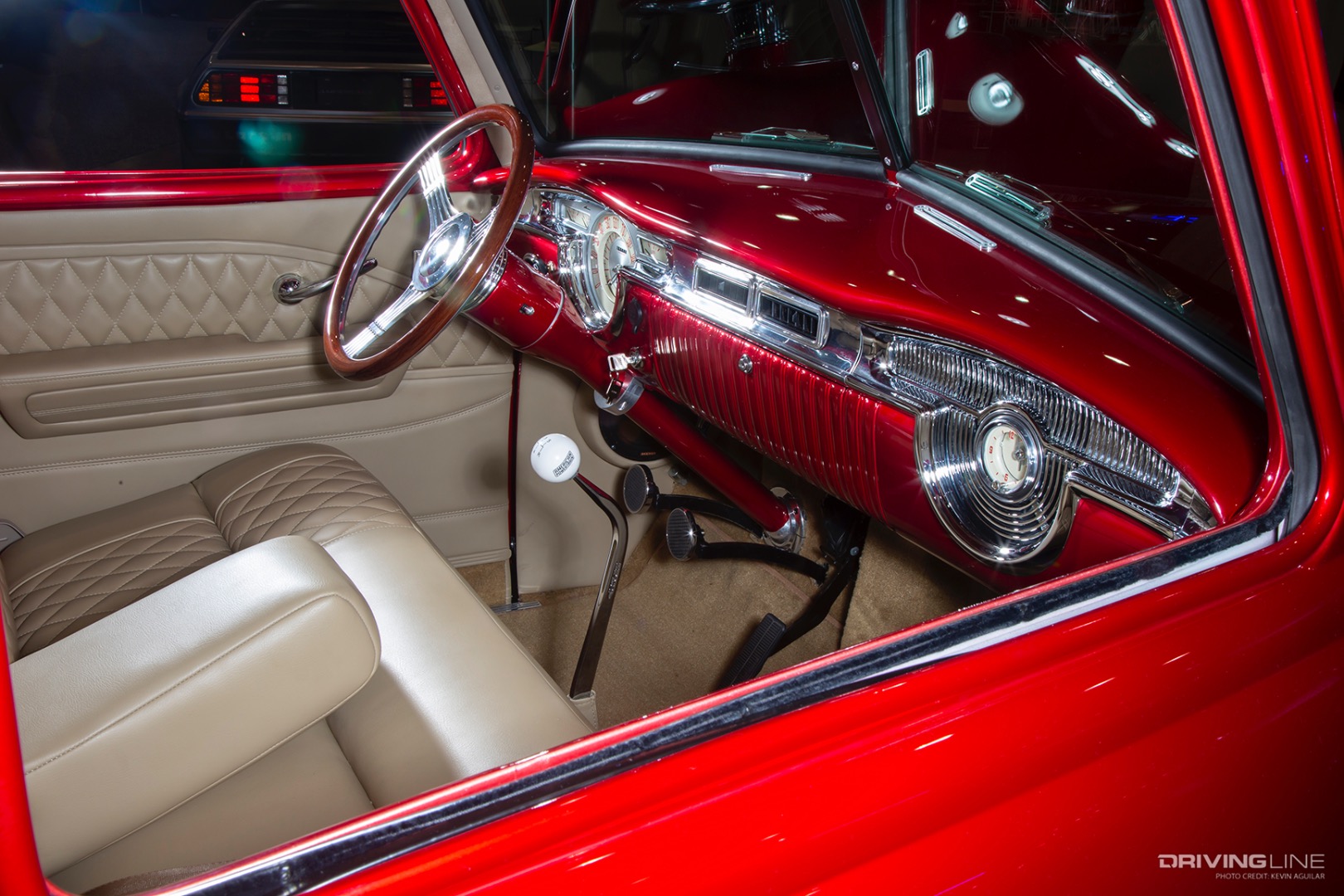 Arrington Performance hydrogen Powered '48 Chevy pickup truck Interior