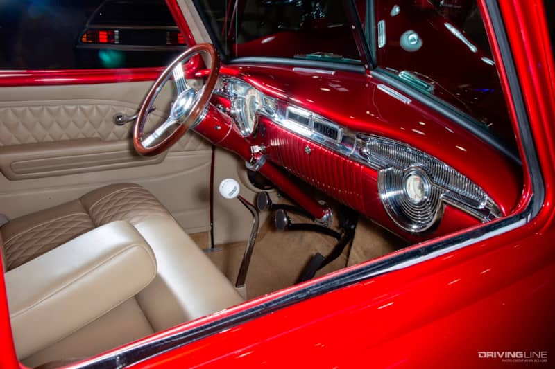 Arrington Performance hydrogen Powered '48 Chevy pickup truck Interior