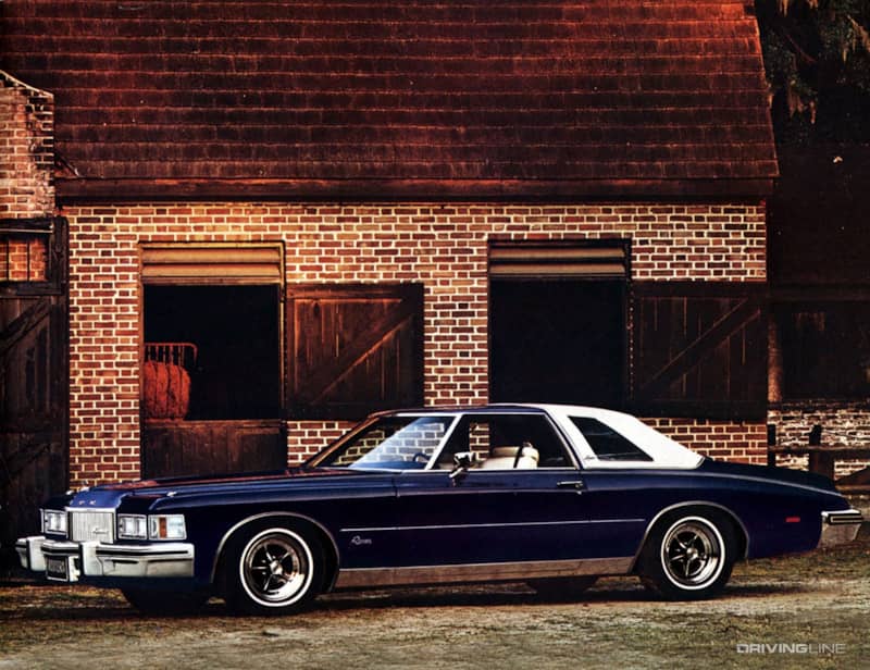 1975 Buick Riviera Colonnade styling