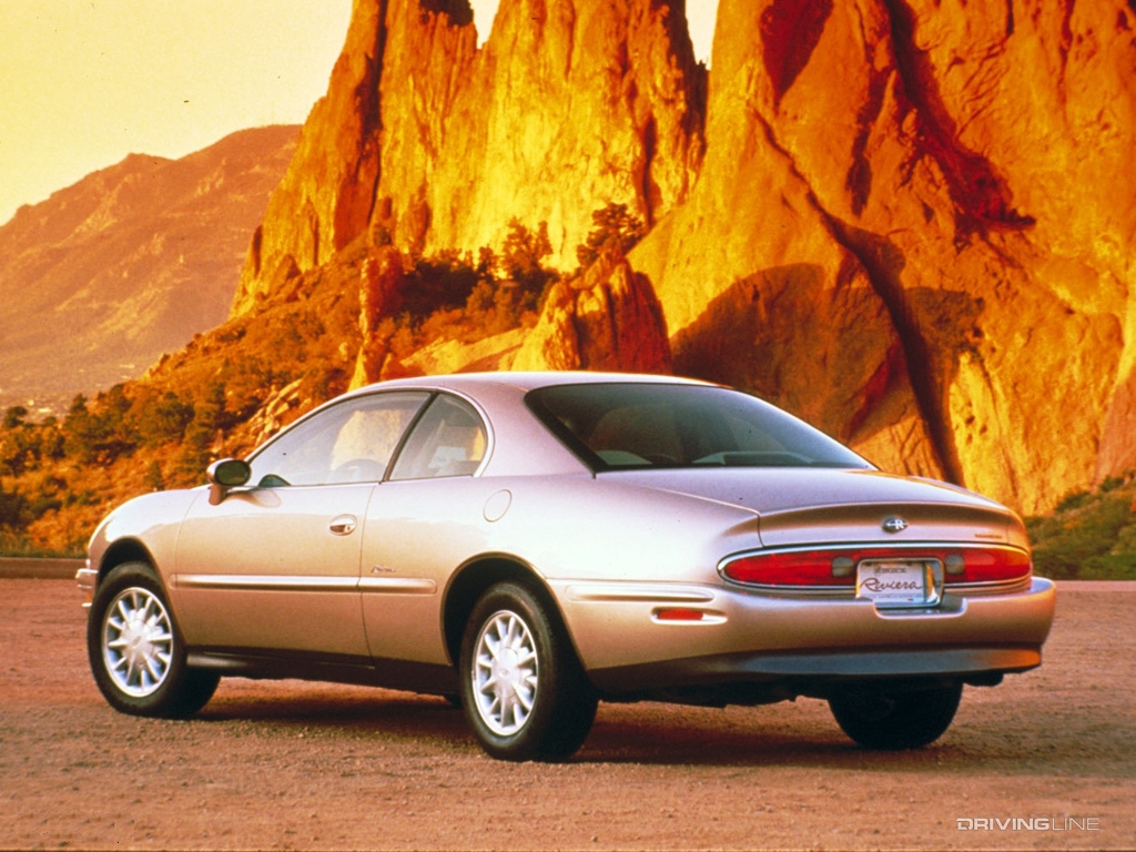 1995 Buick Riviera rear view