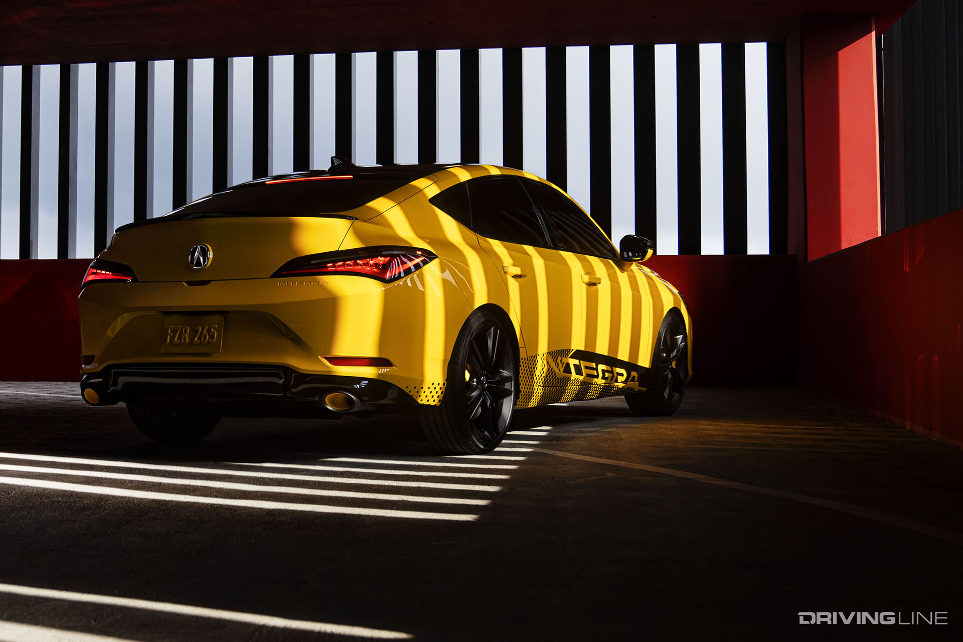 2023 Acura Integra Rear View