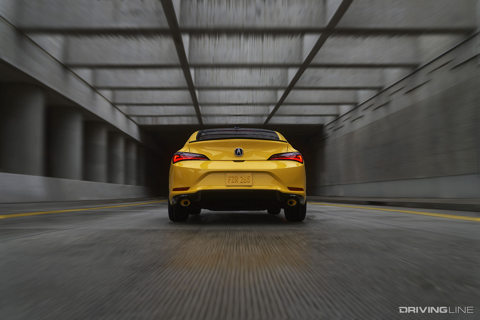 2023 Acura Integra Rear View