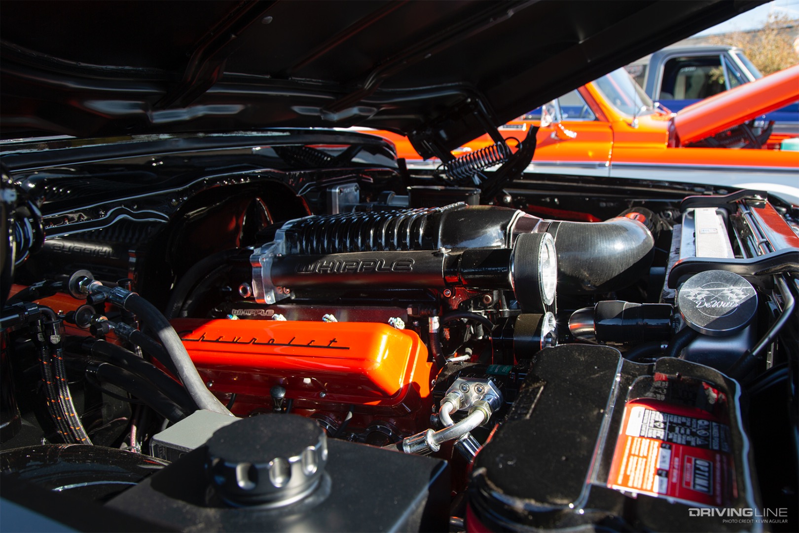 Travis Barker’s ‘71 Chevy Blazer Supercharged LS Engine Built by Hogie Shines