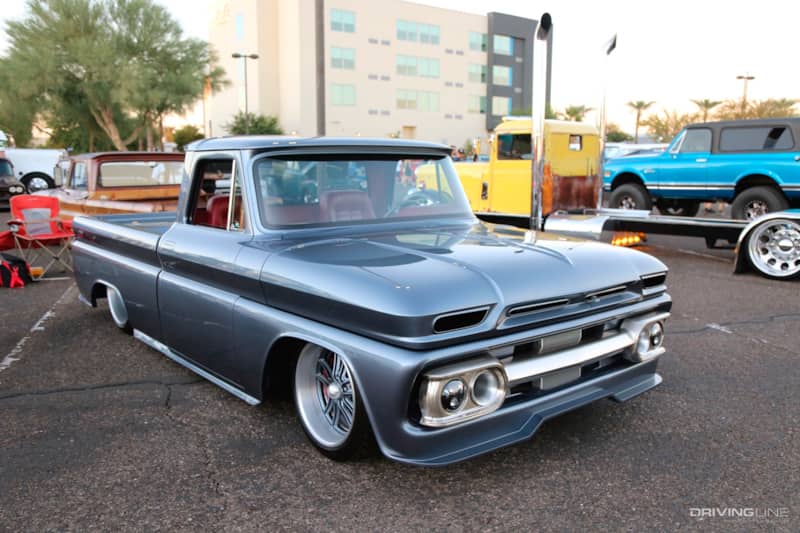 Weaver Custom's C10 at Dino's Git Down 2021