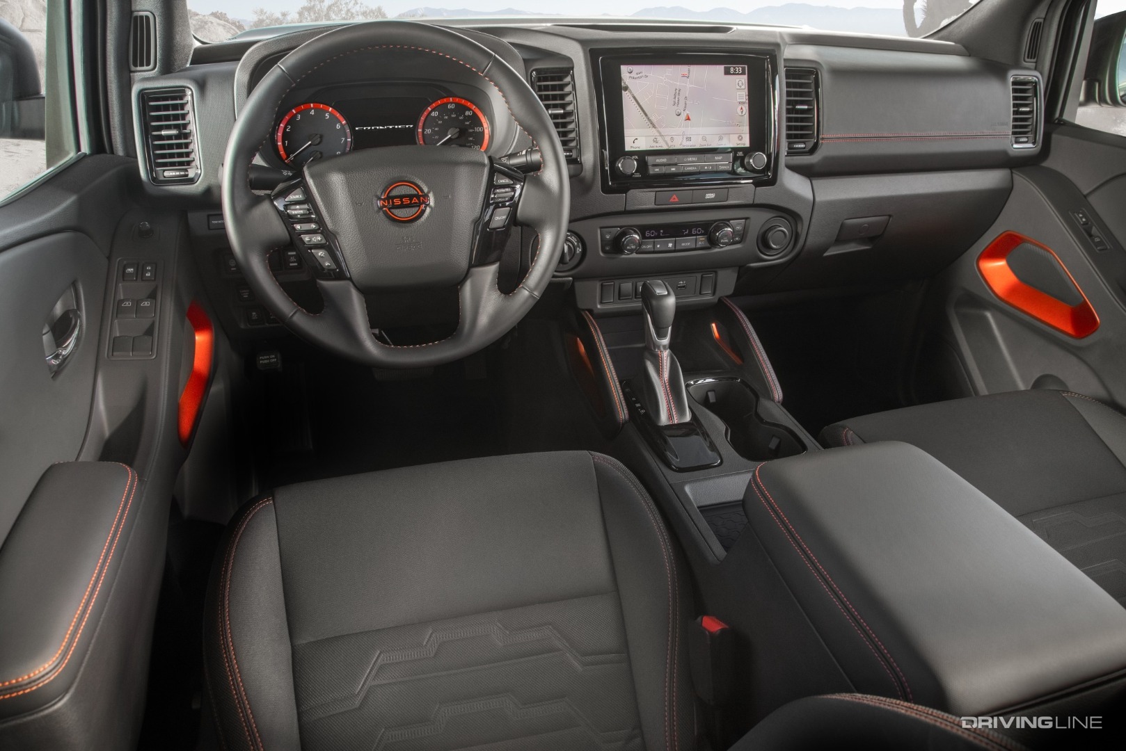 2022 Nissan Frontier interior