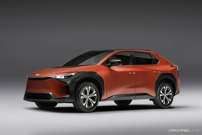 Toyota bZ4X Orange