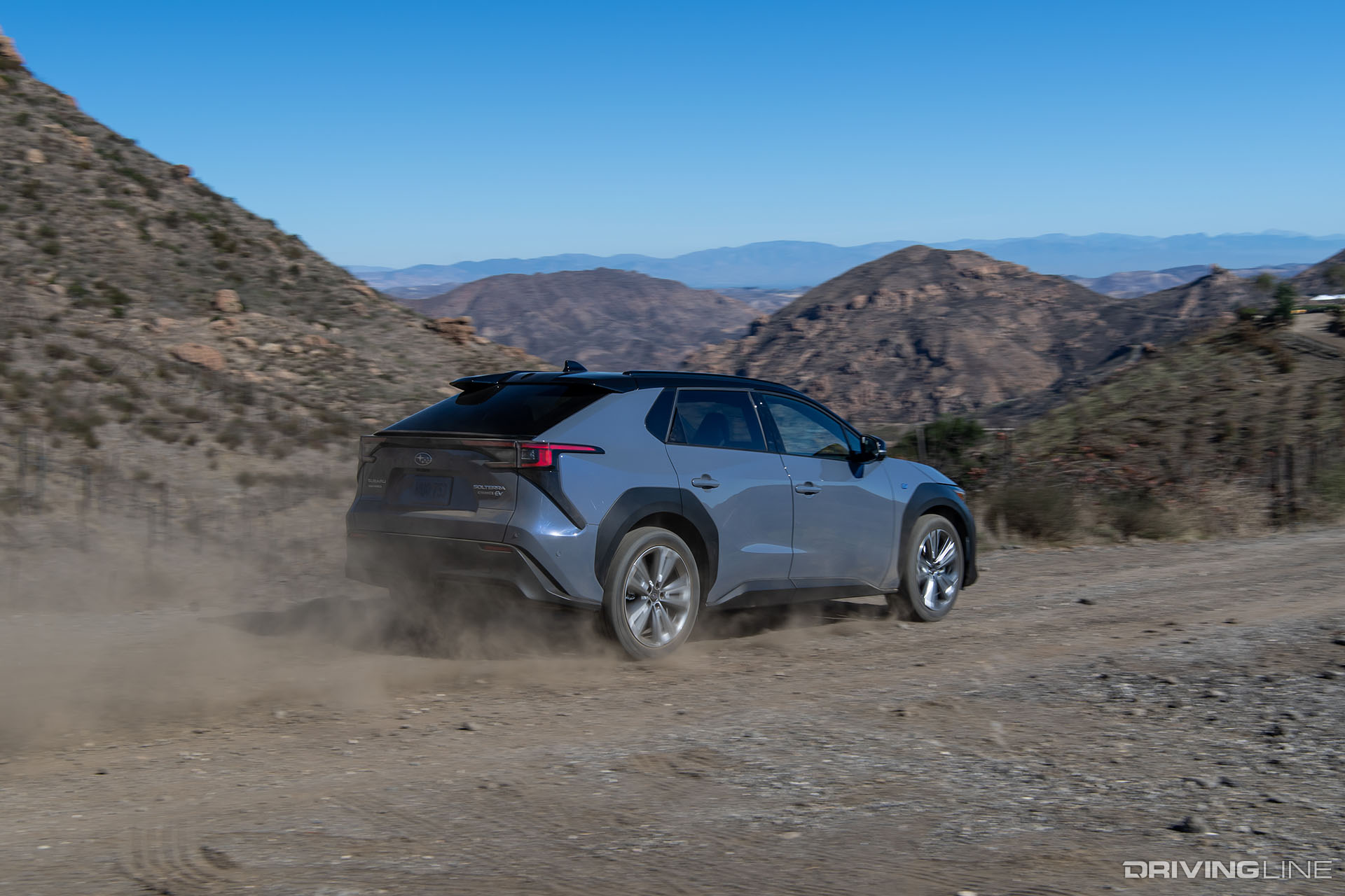 Subaru Solterra on Trail