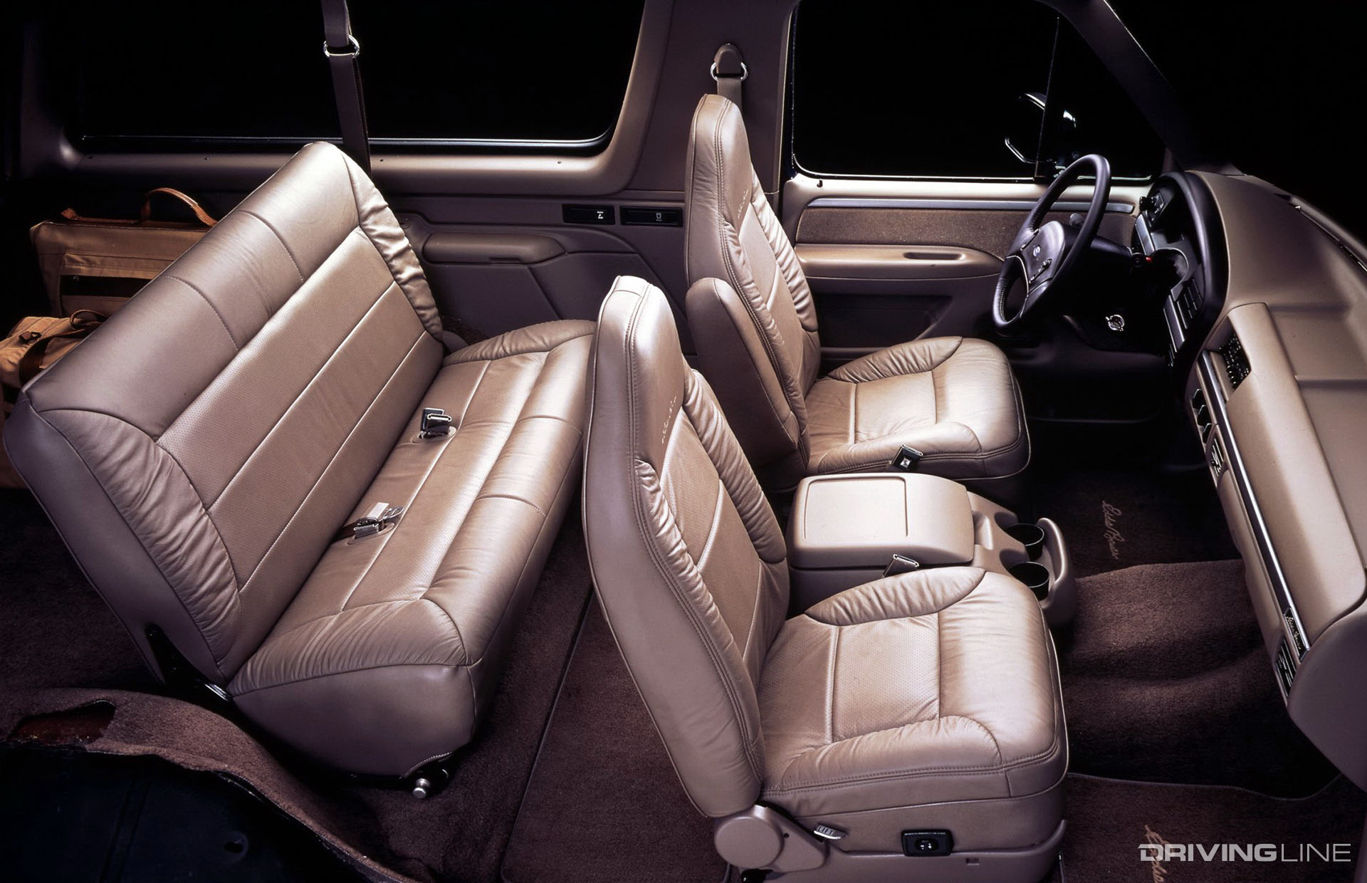 Ford Bronco Interior 1990s